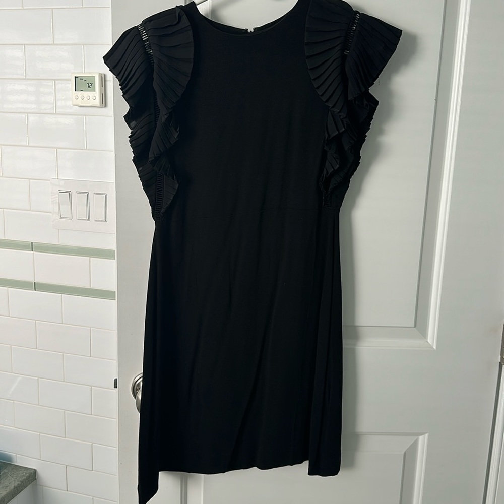 Black maje mini dress